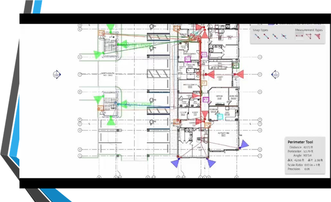 Adobe Line Measuring Tool for Blueprints